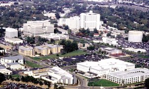 UC Davis Medical Center from the air