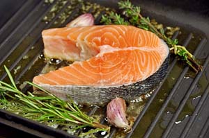 Salmon is a good source of vitamin D © iStockphoto