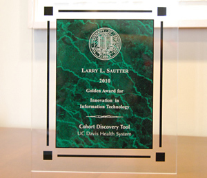 Sautter Award 2010 © UC Regents