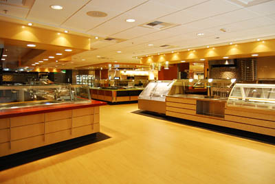 New cafeteria © UC Regents