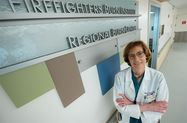 Tina Palmieri, chief of burn surgery