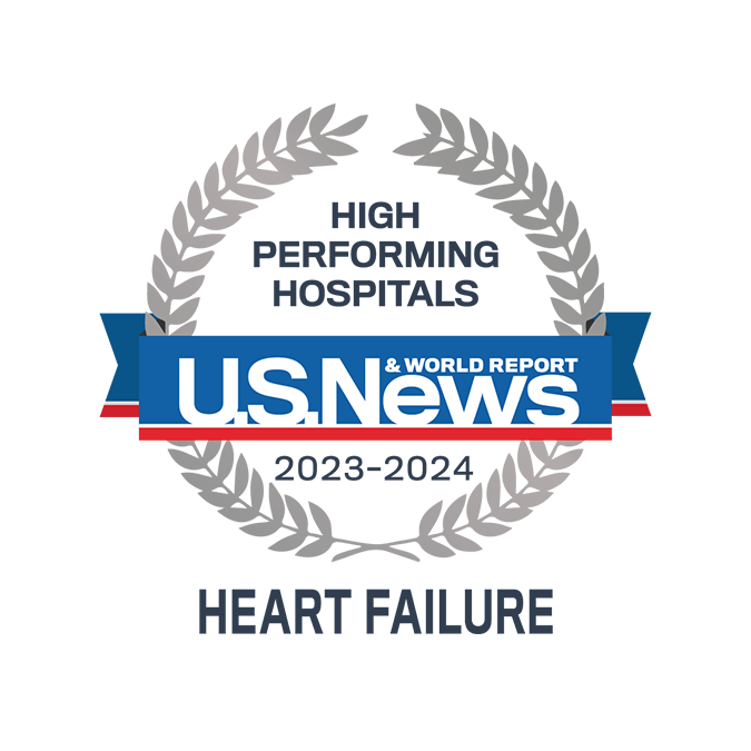 High performing in heart failure badge