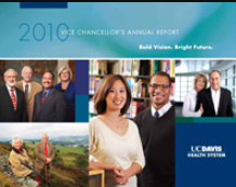 2010 UC Davis Health System annual report cover