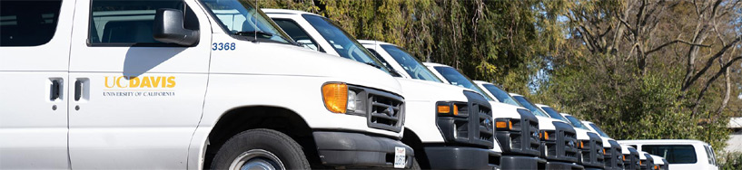 UC Davis Health Fleet vehicles