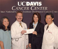 PHOTO — (Left to right) Suzanne
Miyamoto, Gary Leiserowitz, Sacramento NOCC president Gina Dayton and Kit Lam.
