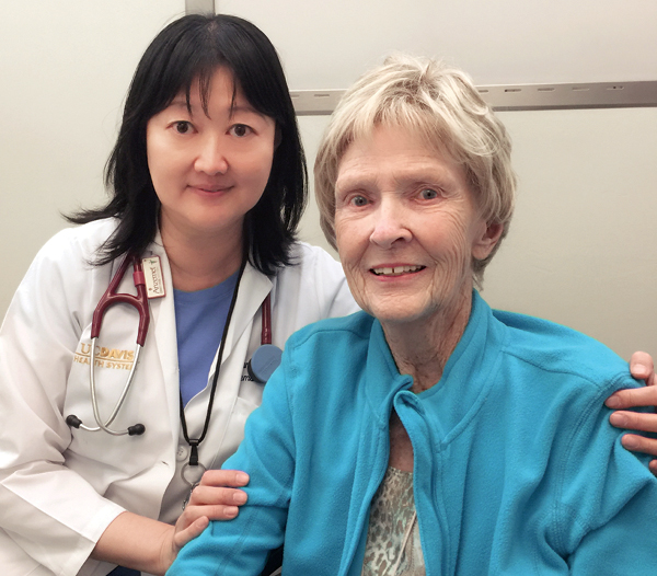 Tina Li and her patient