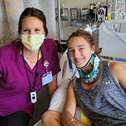 Pediatric trauma and ER patient Julia