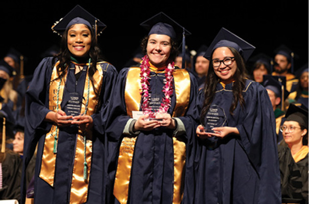 Aliyah Bell, receiving the excellence award for leadership this June, applied to UC Davis because its diversity and inclusion resonated with her.