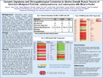 2020 USCAP Poster Liu Genomic Signatures and Clinicopathological